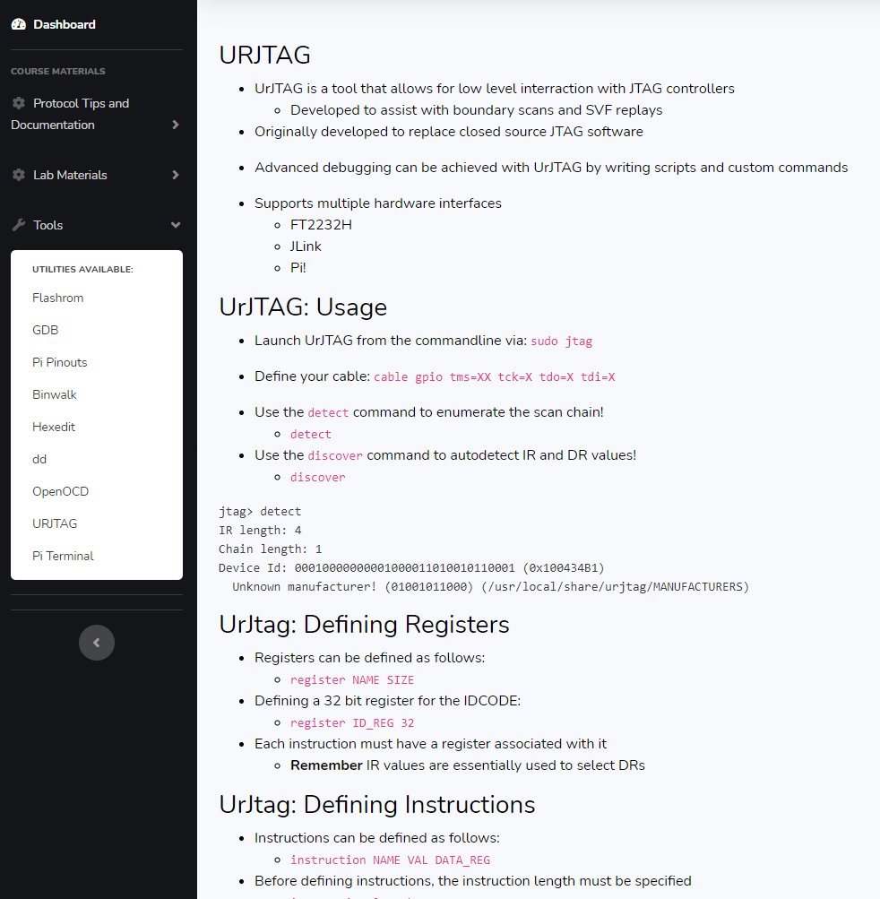 Self Paced Course - Hacking Hardware Debuggers